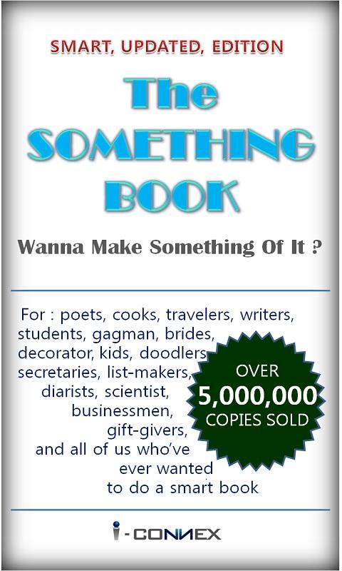 Android application TheSomethingBook (Memo, Book) screenshort
