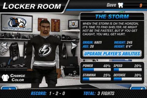 Screenshot Hockey Fight Pro v1.75 MOD APK [Money]