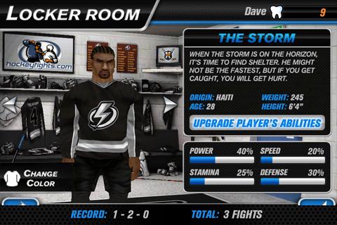 Hockey Fight Pro Screen 3