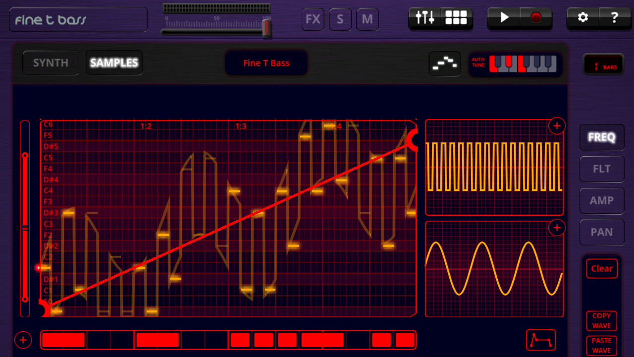   Oscilab Pro - Groovebox & MIDI: captura de tela 