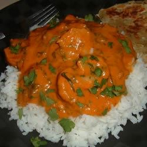 sauce in corn butter niblets Stir Shrimp Indian in Jhinga) (Bhagari Sauce Fried Cream
