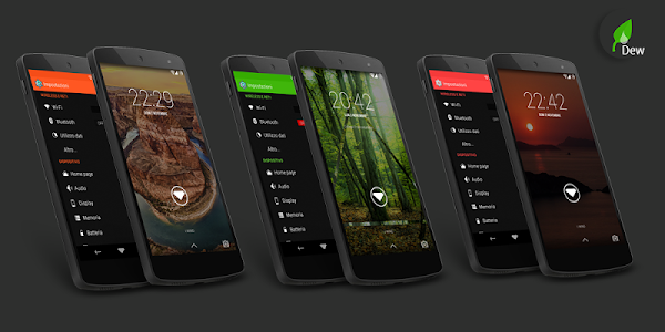 Screenshot Dew - PA/CM11 Theme v1