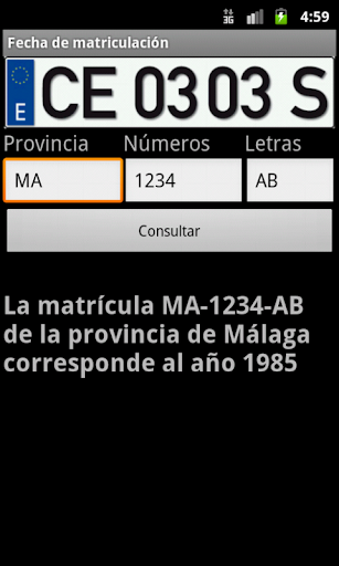 【免費工具App】Fecha de matriculación-APP點子