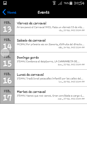 Carnavales VDV 2015