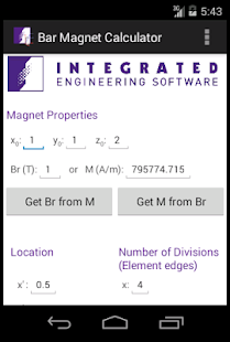 Bar Magnet Calculator Screenshots 0