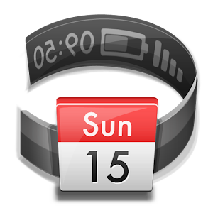 Calendar in Status bar logo