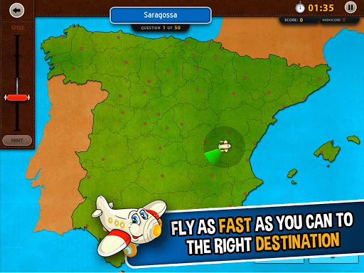 GeoFlight Spain: Geography