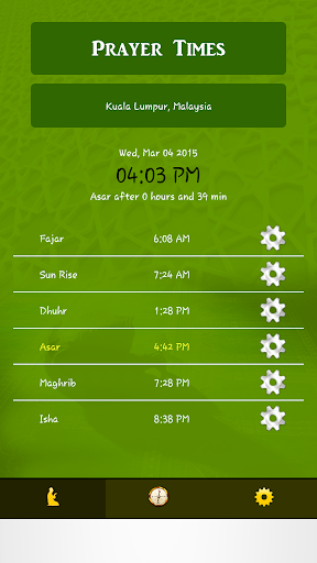 Prayer Times Qiblah Hadith