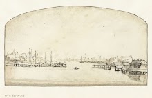 De Amstel gezien vanaf de Blauwbrug