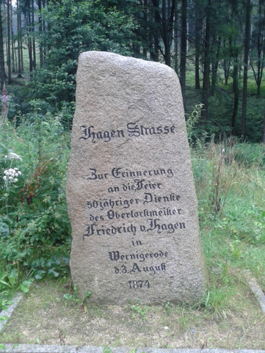 Gedenkstein Friedrich v. Hagen