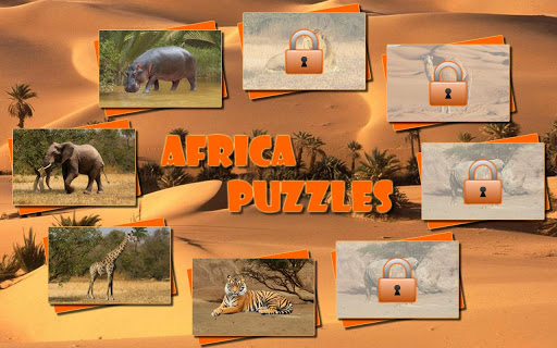 Africa Puzzles for kids Lite