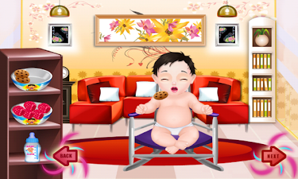 Change Diaper And Feeding Baby poster 5