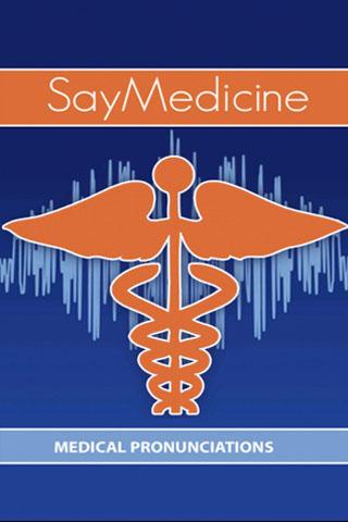 Android application Medical Pronunciations screenshort