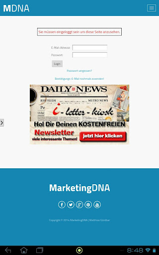 【免費社交App】Marketing DNA - App / Werbung-APP點子