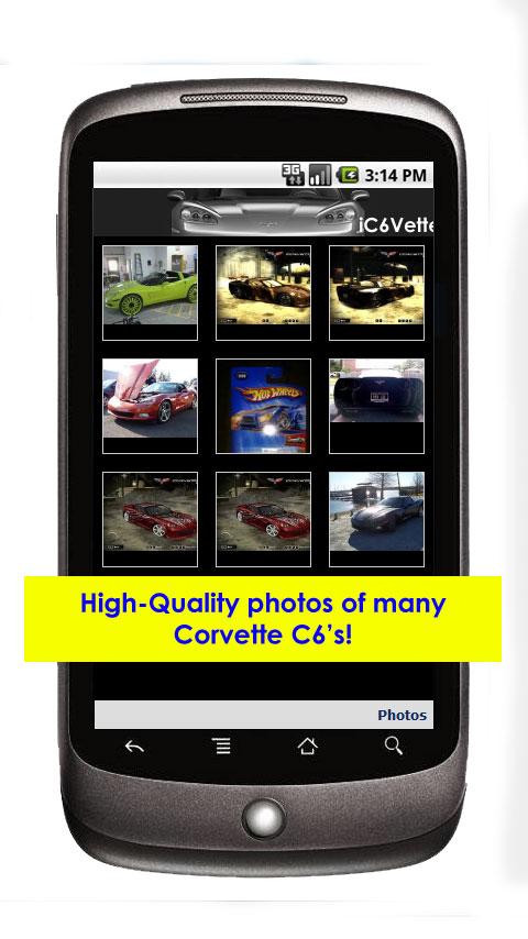 iC6Vette Screen 2