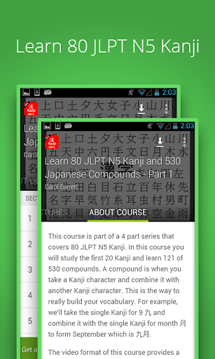 Learn Kanji - Part One