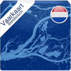 Vaarkaart Biesbosch 2014 logo