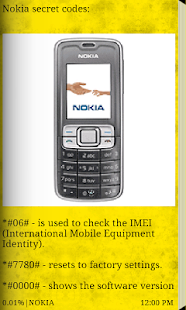 Lastest NOKIA CODE APK for Android