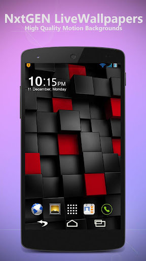 Glow Cubes - Live Wallpaper