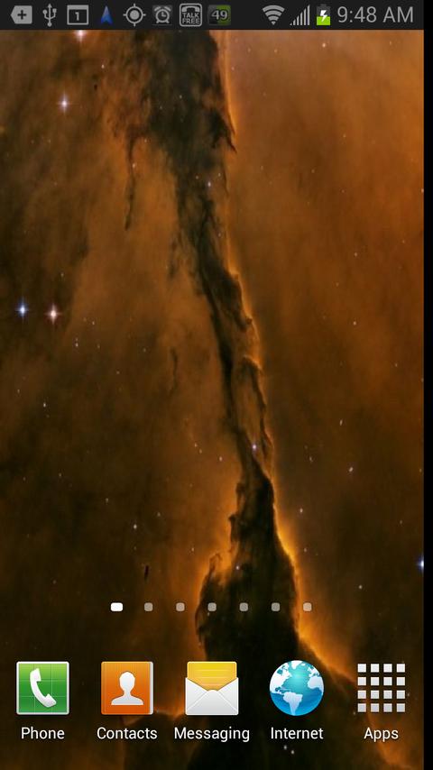 HD Hubble NASA Scenes Live WP Screen 3