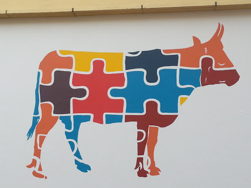 Jigsaw Cow