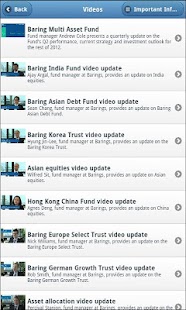Barings Fund Prices Screenshots 2
