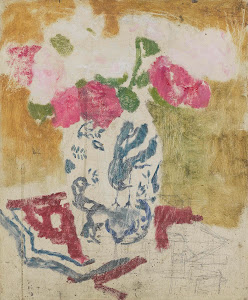 RIJKS: George Hendrik Breitner: Vase with Pink Flowers 1923