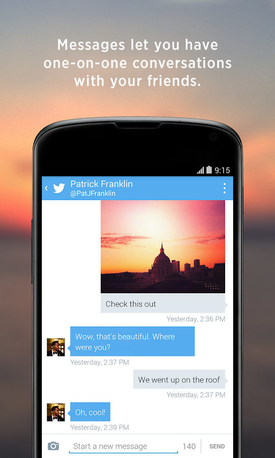 Twitter - screenshot