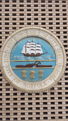 City of Norfolk Crest Plaque 