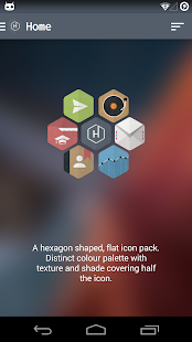 【免費個人化App】Hexacon - Icon Pack-APP點子