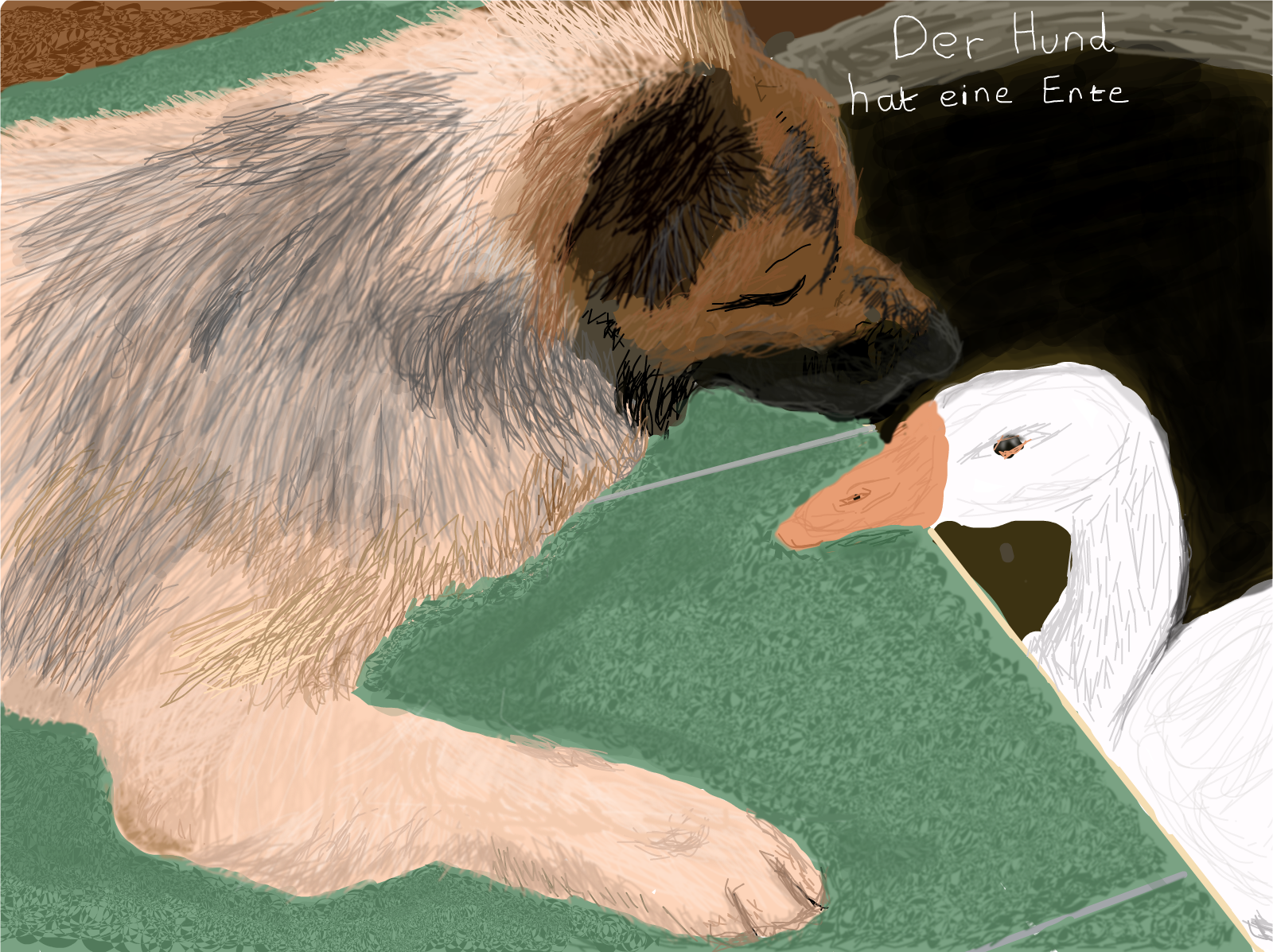 Der Hund hat eine Ente » drawings » SketchPort