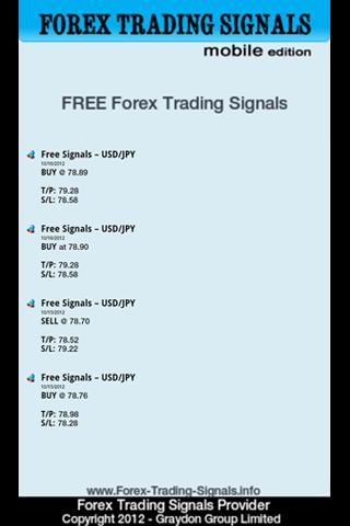 【免費財經App】FREE Forex Trading Signals-APP點子