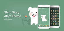 Shiro's story Atom Theme APK