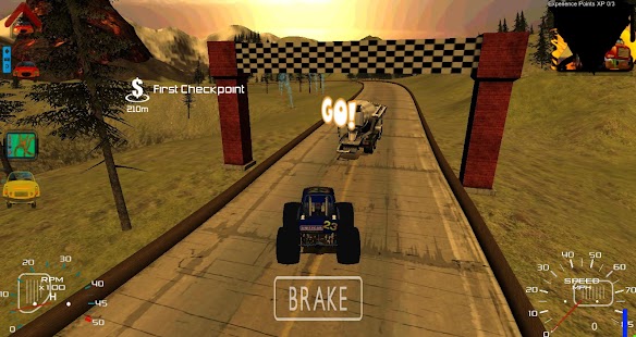 Monster Truck Race 3D