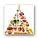 健康饮食金字塔 logo