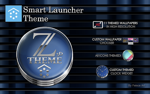 Smart Launcher Theme Zaphire