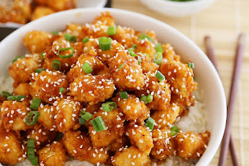 Crispy Baked Honey Garlic Chicken