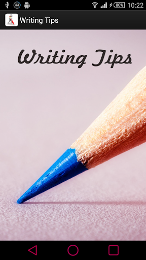 Writing Tips