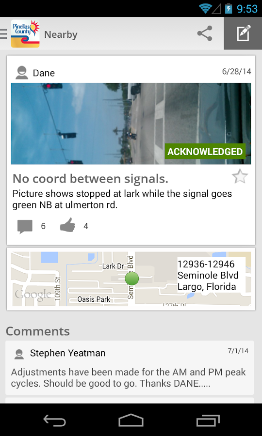    Pinellas County- screenshot  