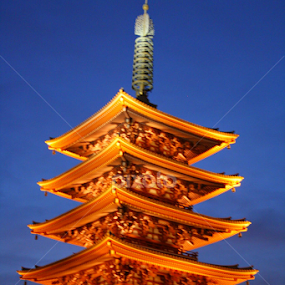 Asakusa Temple, Tokyo by Bharath Kumar - Buildings & Architecture Places of Worship
