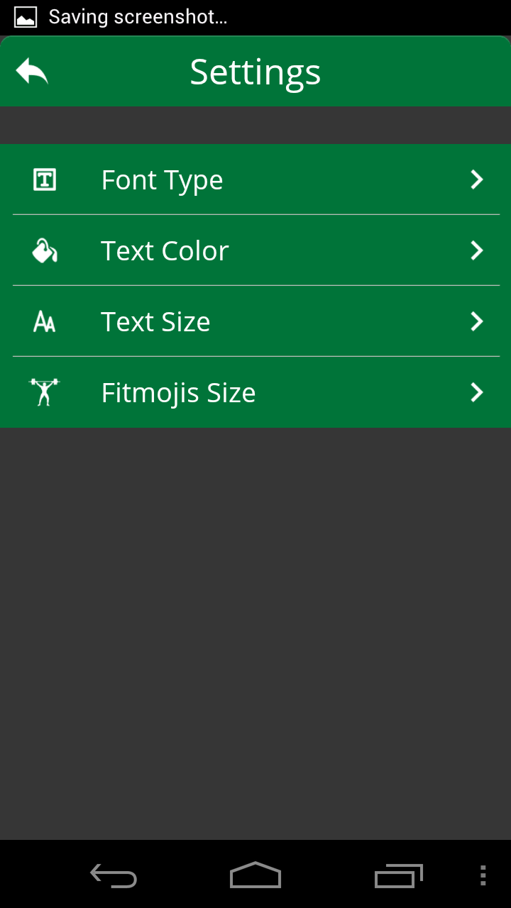 Fitmojis Screen 3