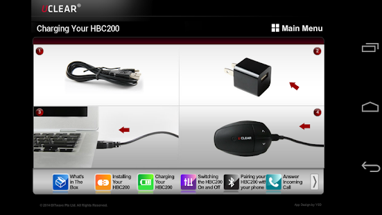 UCLEAR HBC200 instruction Screenshots 3