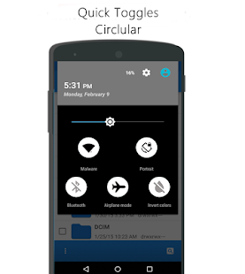 Free Circle BLAKnWITE CM12.1 Theme APK for Android