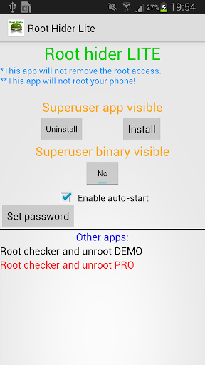 Root Hider Lite