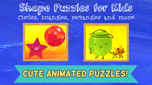 Android application Shape Games for Kids: Puzzles screenshort