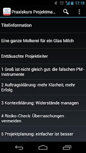 Praxiskurs Projektmanagement Screenshots 0
