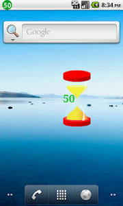 Sandglass Battery Widget screenshot 2