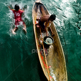 Jump by Tamin Ibrahim - Babies & Children Children Candids