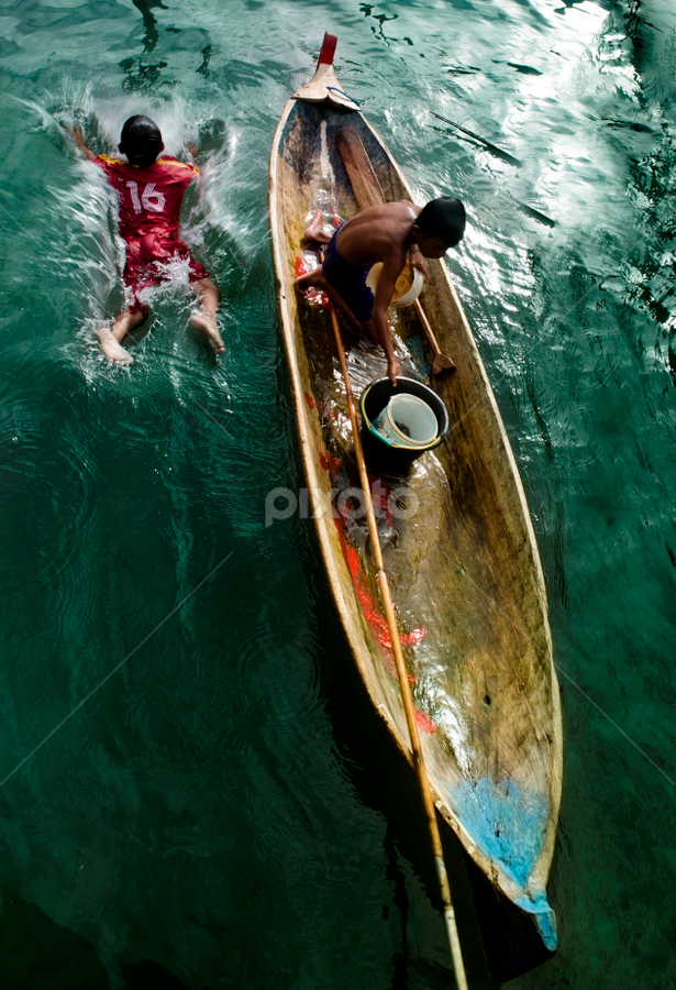 Jump by Tamin Ibrahim - Babies & Children Children Candids