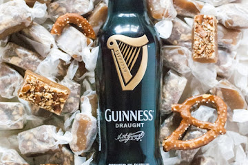 Beer Pretzel Caramels